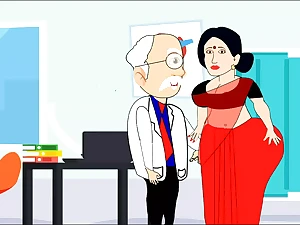 Observe this Indian Mommy get pounded by a dinky medic's stiff trunk