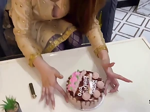 Sara KhanPH gets their way 18th bday interrupted by stepbro's laid hold of bank & humungous boobs