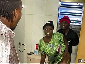 My curvy neighbor's wife gets a sneaky BJ from my big ebony cock in the pasty blue planet of BBCs