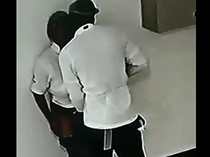 Hot ballpark sex occurring with South African babes